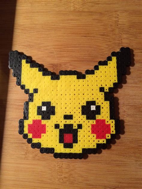 24-ago-2022 - Tiny Pikachu perler bead pattern. . Fuse bead pikachu